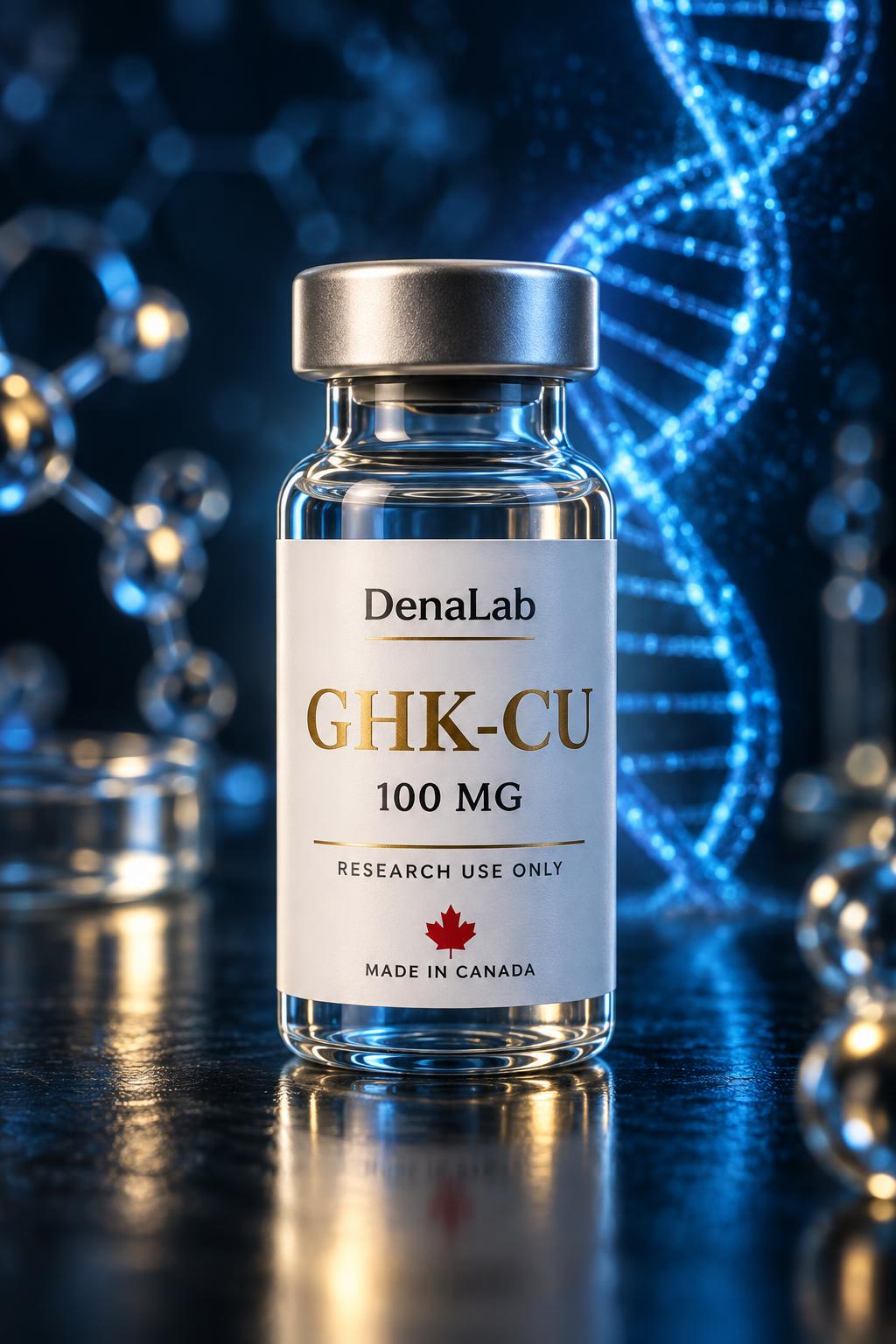 DenaLab GHK-CU 100 mg research vial